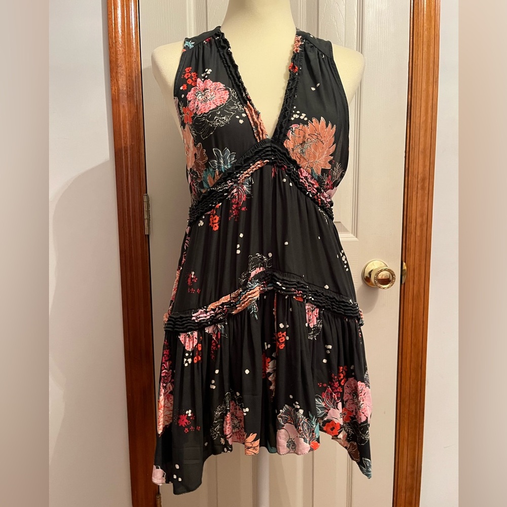 Free People Purple Haze Printed Tunic • Mini Dress